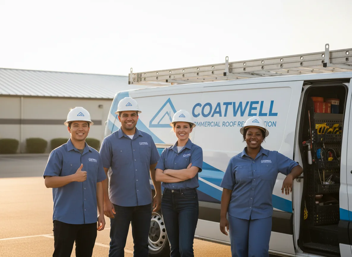Commercial roof coating company in Russells Point, OH